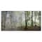 Designart - Green Morning in Forest Panorama - Landscape Canvas Art Print